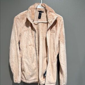 Women's light pink north face Osito Jacket